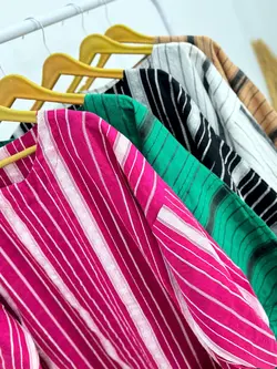 کفتان راه راه نسترن کد 4123