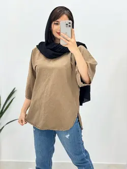 شومیز مانتویی هستی کد 3324