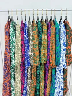 پیراهن چیندار بهار کد‌ 4124