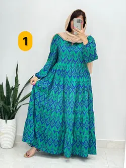 پیراهن چیندار بهار کد‌ 4124