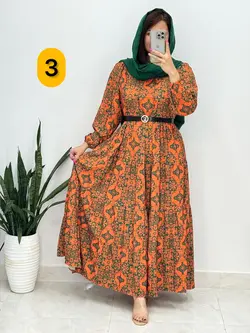 پیراهن چیندار بهار کد‌ 4124