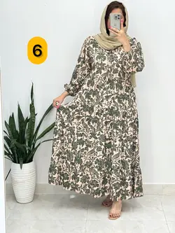 پیراهن چیندار بهار کد‌ 4124