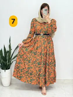 پیراهن چیندار بهار کد‌ 4124