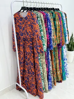 پیراهن چیندار بهار کد‌ 4124