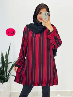 تونیک راه راه مینا کد 7148