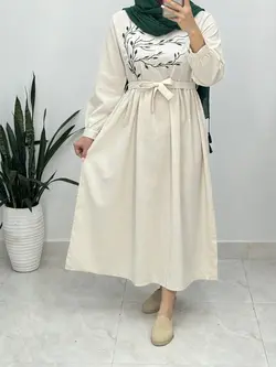 پیراهن گلدوزی شبنم کد 4142