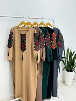 پیراهن ترمه دوزی خاتون کد 4141