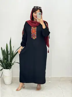 پیراهن ترمه دوزی خاتون کد 4141