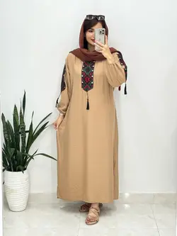 پیراهن ترمه دوزی خاتون کد 4141