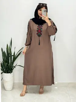 پیراهن ترمه دوزی خاتون کد 4141