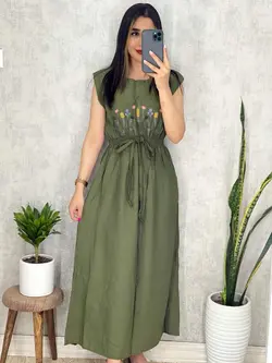 پیراهن حلقه ای طرحدار کد 4043