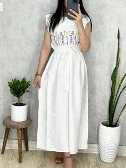 پیراهن حلقه ای طرحدار کد 4043