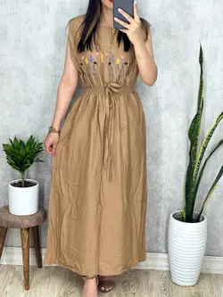 پیراهن حلقه ای طرحدار کد 4043