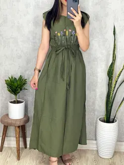 پیراهن حلقه ای طرحدار کد 4043