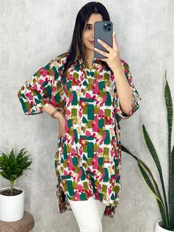 تونیک نخی بلند کد 7038