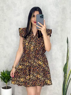 پیراهن کوتاه چپ و راستی کد 4061