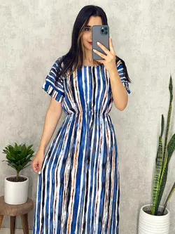 پیراهن راه راه کد 4065