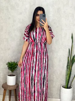 پیراهن راه راه کد 4065