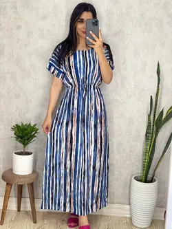 پیراهن راه راه کد 4065