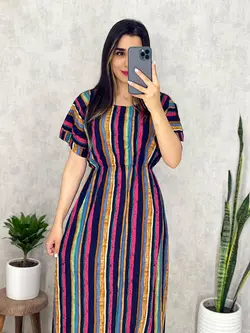 پیراهن راه راه کد 4066