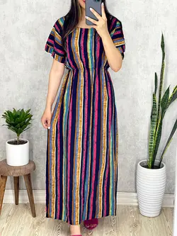 پیراهن راه راه کد 4066