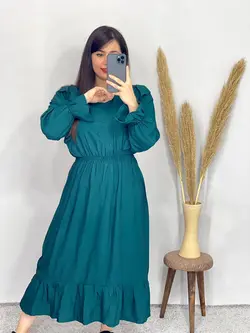 پیراهن مانتویی چیندار کد 4069