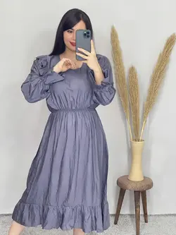 پیراهن مانتویی چیندار کد 4069