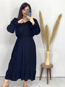 پیراهن مانتویی چیندار کد 4069