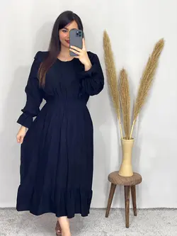 پیراهن مانتویی چیندار کد 4069