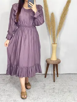 پیراهن مانتویی چیندار کد 4069