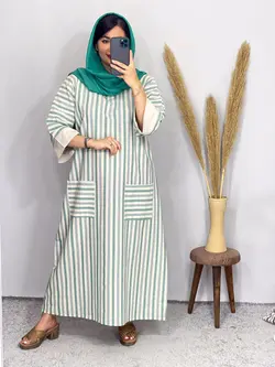 پیراهن مانتویی کد 4073