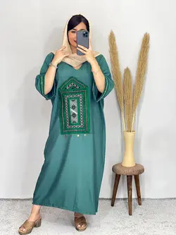 پیراهن مانتویی طرح سنتی کد 4074