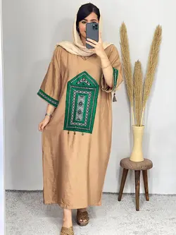 پیراهن مانتویی طرح سنتی کد 4074