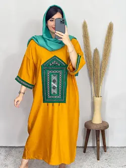 پیراهن مانتویی طرح سنتی کد 4074