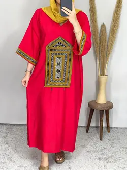 پیراهن مانتویی طرح سنتی کد 4074