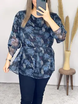 شومیز حریر آستردار کد 3171