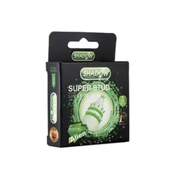 کاندوم فضایی دکمه دار شادو - خرید کاندوم | کاندوم خاردار | کاندوم تاخیری و سایر محصولات زناشویی