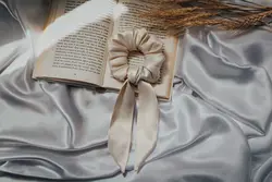 کش موی کرواتی ساتن کش آمریکایی کرمی