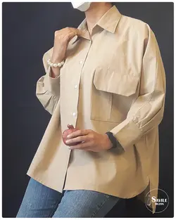 مانتو کتان چاک دار سویل