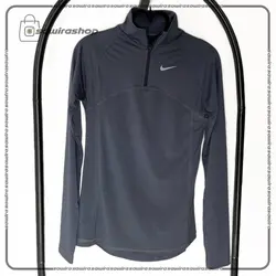 بلوز آستین بلند نیم زیپ فینگردار رنگی زنانه نایک (Nike) - (کد: 1556)