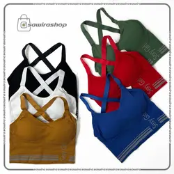 نیم تنه کبریتی کمر پهن پشت ضربدری - (کد: 1557)