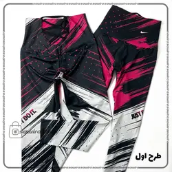 لگ بیندر طرح دار زنانه نایک (Nike) - (کد: 1569)