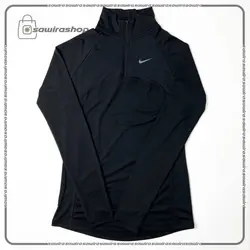 بلوز آستین بلند نیم زیپ فینگردار رنگی زنانه نایک (Nike) - (کد: 1571)