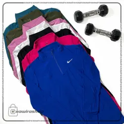 بلوز نیم زیپ فینگردار زنانه نایک (Nike) - (کد: 1594)