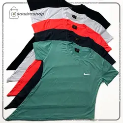 تیشرت بغل چاکدار دو حالته زنانه نایک (Nike) - (کد: 1602)