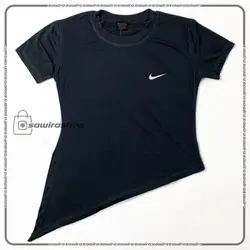 تیشرت بغل چاکدار دو حالته زنانه نایک (Nike) - (کد: 1602)