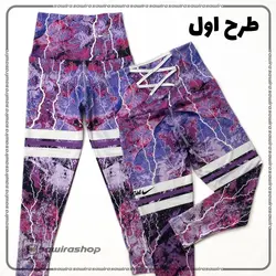لگ بیندر طرح دار زنانه نایک (Nike) - (کد: 1614)