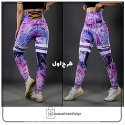 لگ بیندر طرح دار زنانه نایک (Nike) - (کد: 1614)