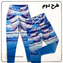 لگ بیندر طرح دار زنانه نایک (Nike) - (کد: 1614)