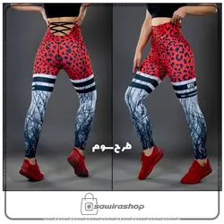 لگ بیندر طرح دار زنانه نایک (Nike) - (کد: 1614)